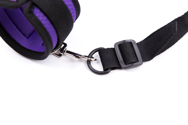Neoprene Bed Cuff Kit - Purple