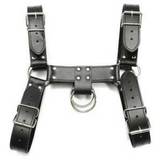 Chest Harness - Bulldog PVC Vegan Leather
