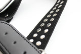 Chest Harness - Halford Style Studded X-Cross PVC Vegan Leather