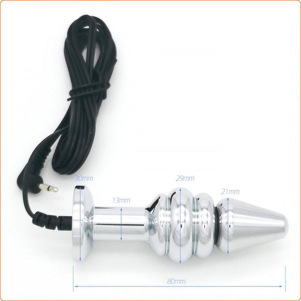 E-stim Metal Small Plug-Estim Electric play Tens play-The Love Zone