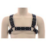 Chest Harness - English Bulldog PVC Vegan Leather-Fetish/Bondage-The Love Zone