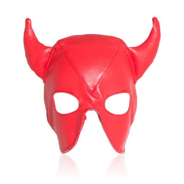 Mask - Diablo Red Devil Mask-Fetish/Bondage-The Love Zone