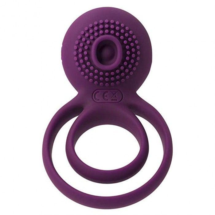 Cock Ring Vibrating - Tammy Double Ring Rechargeable Penis Ring-TRING-The Love Zone