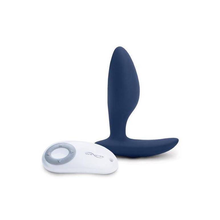 Butt Plug Vibrating - We-Vibe Ditto Anal Plug Rechargeable w/ Remote Control - Blue-The Love Zone