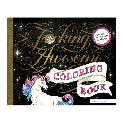 Fucking Awesome coloring Coloring Book-BOOK-The Love Zone
