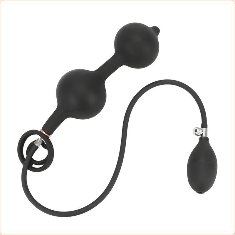 Inflatable Anal Beads dou tone-Plug-The Love Zone