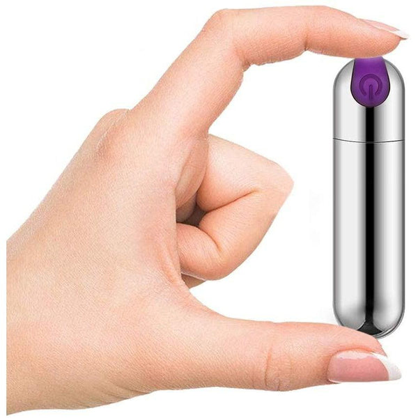 SALE - Vibrator Mini - Bullet Style Rechargeable Super Powerful Mollie 10X Bullet-EGG-The Love Zone