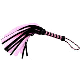Whip - Faux Fur and Suede Leather 30 Fall 18" Mini Flogger (2 colors)