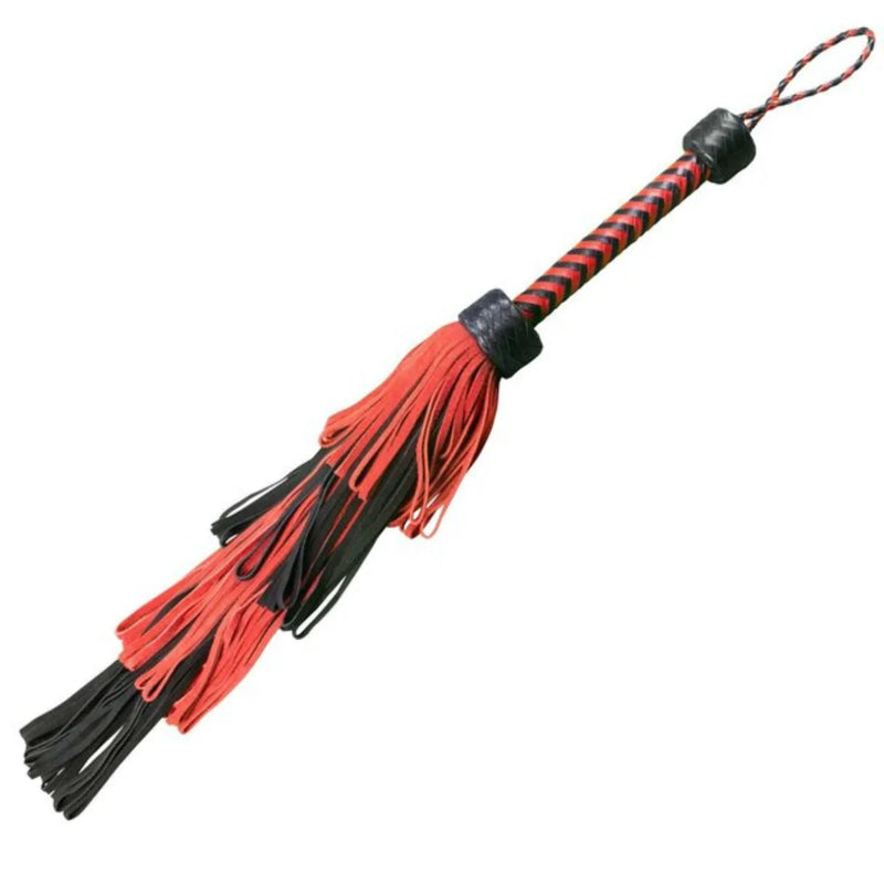 Whip - Leather 26" Suede Fountain Flogger (3 colors)