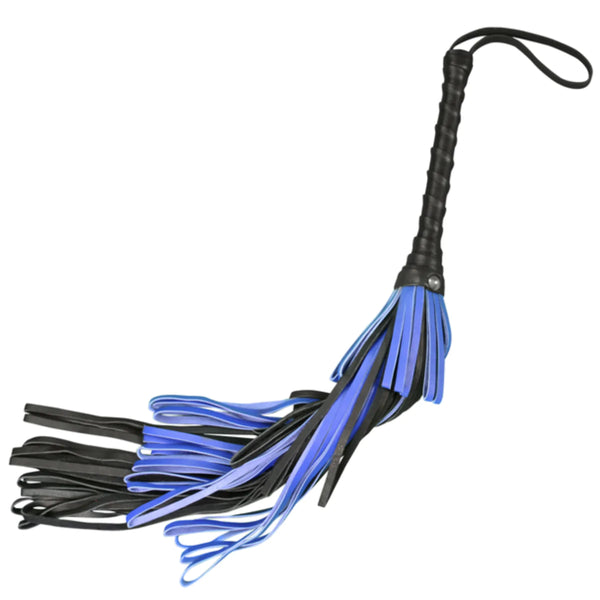 Whip - Leather 21" Mini Fountain Softy Leather Flogger (3 colors)