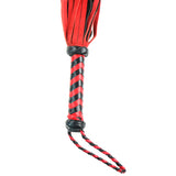 Whip - Leather 18" Suede Mini 36 Tail Flogger (4 colors)