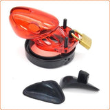Electro Stim Short Chastity Cage-Estim Electric play Tens play-The Love Zone