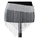 Beaded Fringed Belt Col/Size-ACCES-The Love Zone